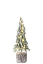 Kerstboom A+Led Kunstsneeuw Gr M (12X12X45Cm) - (48766)